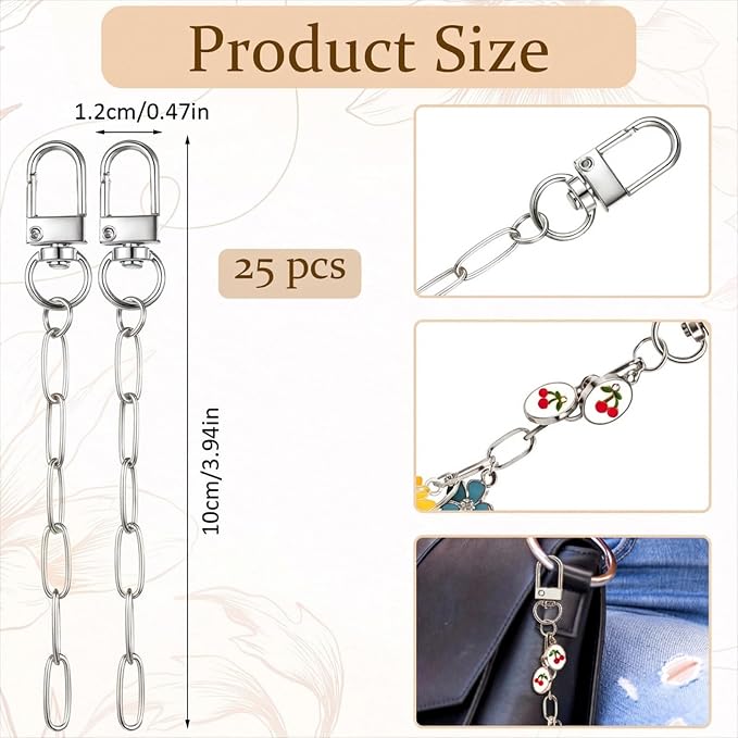 Kynigo 25 Pcs Keychain Making Kit - Image 3