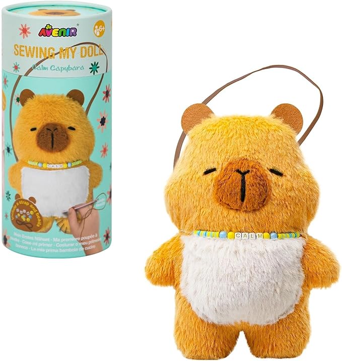 Avenir My First Sewing Kit for Kids Ages 6-8 | Learn to Sew Stuffed Animal by Avenir