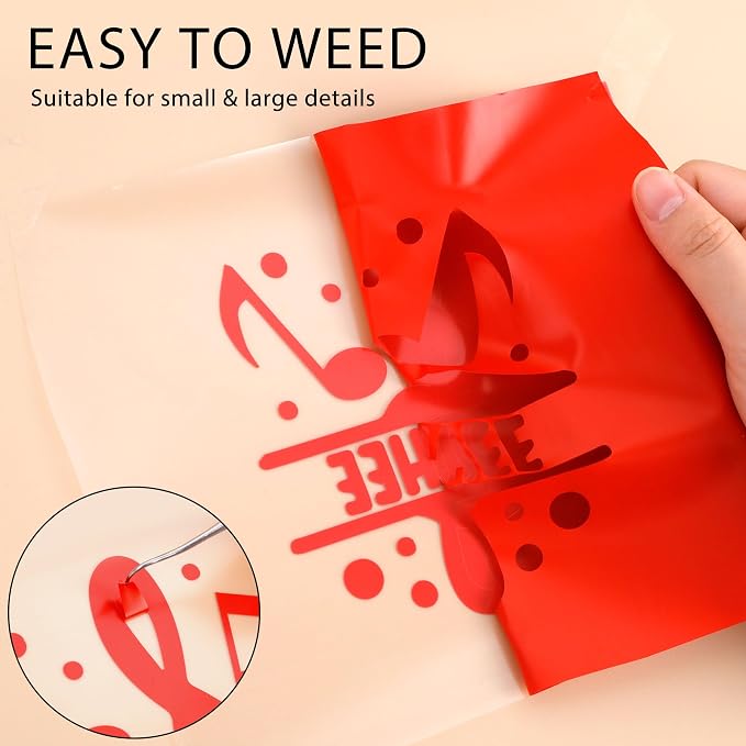 RENLI·TONG Red Vinyl Heat Transfer Roll - Image 6