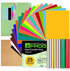 VINYL FROG 30PCS Heat Transfer Vinyl Bundle by VINYLFROG