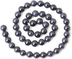 45PCS 8mm Natural Blue Sandstone Gemstone Round Loose Beads Stone Beads - Image 2