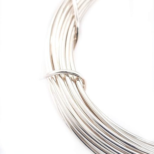 925 Sterling Silver Wire, 14 Gauge, Half Hard, 4.5FT by CRAFT WIRE | Sterling - Image 4