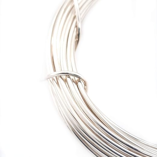 CRAFT WIRE 18 Gauge, 925 Sterling Silver Wire Half Hard Made in USA - 5FT | - Image 4