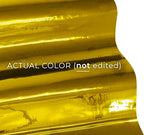 VViViD Chrome Gold Gloss DECO65 Permanent Adhesive Craft Vinyl - Image 2