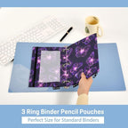 Butterflies Purple Neon Pencil Pouch - Image 4