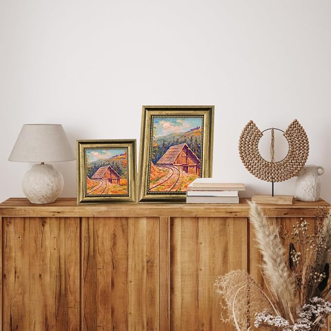 12x18 Picture Frame with Real Glass set of 2-Vintage Frames - Image 4