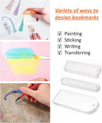 30Pcs Clear Acrylic Bookmark Blanks - Image 4