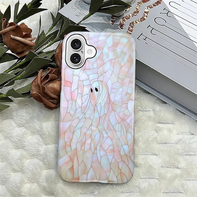 Case for iPhone 16, Scratch Resistant Hybrid Double Layer Hard Shell，Halloween - Image 3