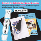 TECKWRAP Heat Transfer Mask for Heat Transfer Paper for T-Shirts 1 roll - Image 2