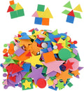 313 Pcs Foam Shape Stickers Assorted Colors Self Adhesive Foam Geometric Shape by Unknown