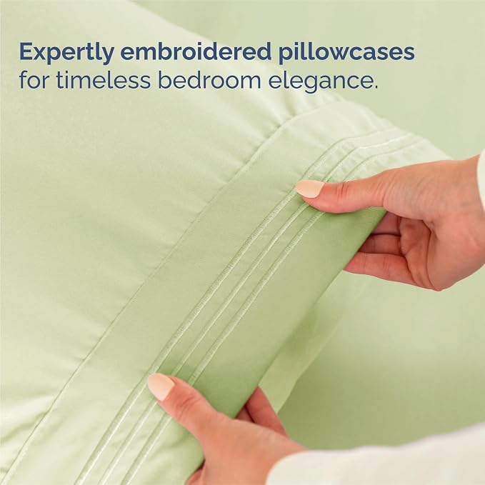 King Size 4 Piece Sheet Set - Image 6