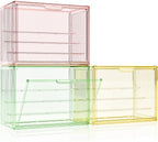 Colorful Figure Display Case for Collectibles 4 Layer Hobby Figurine Display by MSHOMELYDIRECT