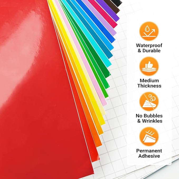 Prime Vinyl 59 Pack Permanent Vinyl Compatible - Image 3