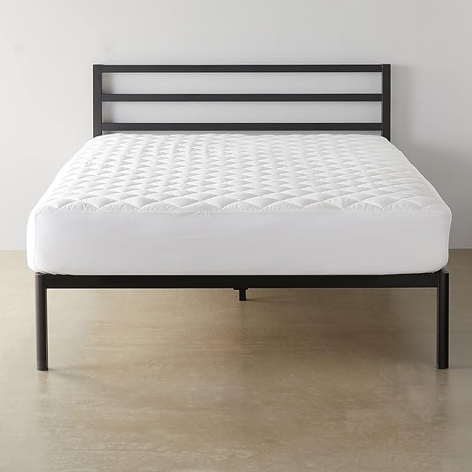Amazon Basics Hypoallergenic Quilted Breathable Mattress Topper Pad by AmazonBasics