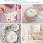 Birthday Stencils for Painting, Gifts & Party Decorations - Image 2