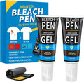 Bleach Pen for Clothing, 10.5 fl oz Stain Remover Pen for Whites & Colors, Portable Bleach Stick Stain Remover Gel for Travel & Home Use, Instantly Remove Stains Pen (Fresh Scent)