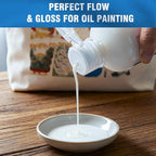 Falling in Art 8 Oz Professional Fabric Paint Medium - Image 5