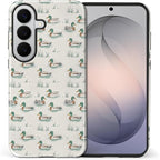 for Samsung Galaxy S26 Case, Cute Duck Pattern Glossy 2 in 1 Shockproof Bumper - Image 2