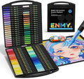 80 Colors Acrylic Paint Markers, Direct Liquid Acrylic Paint Marker Pen by ENMY
