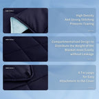 Topcee Weighted Blanket for Adults Queen Size Soft Cooling Heavy Blanket - Image 7