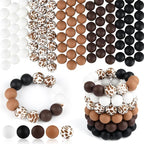 ASTARON 100 Pcs 15mm Silicone Beads by ASTARON