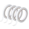 1/4" 4 Rolls Double Sided Adhesive Sticky Tape by ZZJMCH