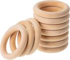 Mr. Pen- Wooden Rings, 10 Pack, Wooden Rings by MrPen