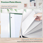 Artfeel Photo Album Self Adhesive Scrapbook, 60 Pages Large Photo Book - Image 4