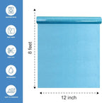 Turquoise Blue Glitter Heat Transfer Vinyl 12" x 8 ft HTV - Image 2