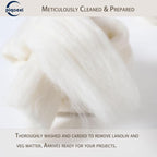 Merino Wool Roving Top for Spinning and Felting - Image 5