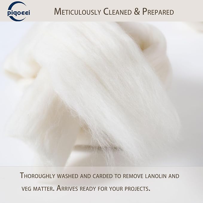 Merino Wool Roving Top for Spinning and Felting - Image 5