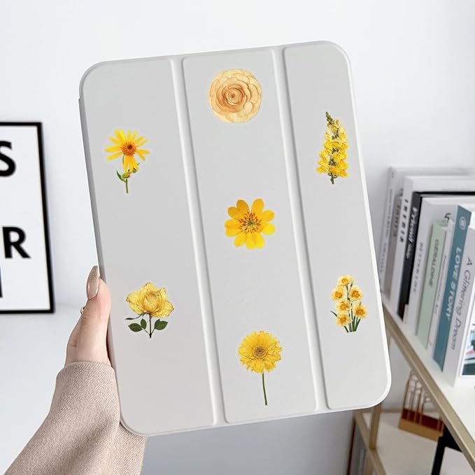 Aesthetic Flowers Stickers Transparent Flora Scrapbook Stickers | Transparent & - Image 6