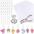 ASTARON 181Pcs Shrinking Plastic Sheets Kit Includes 20 Shrinking Film Art by ASTARON