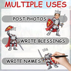 48 Set Medieval Knight Cutouts - Image 3