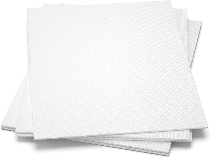 GOTIDEAL Canvases for Painting, 16x20 inch of 5 Pack, Professional Primed White - Image 2