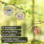CHONOVO 5 Pack 3 Inch Sublimation Wind Spinner Blank | Double-Sided Sublimation - Image 5