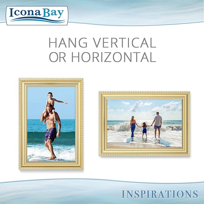 Icona Bay 4x6 Picture Frames, 6 Pack, Contemporary, Inspirations | These Icona - Image 7