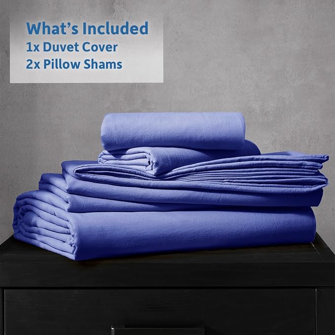 Nestl Royal Blue Duvet Cover Queen Size - Image 9