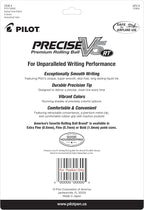 Pilot Precise V5 RT Refillable & Retractable Rolling Ball Pens, Extra Fine - Image 2