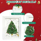 CIYOJA Sea Glass Christmas Tree Craft Kit - Image 5