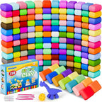 Ixiaoyoo Air Dry Clay, 158 Colors Foam Modeling Clay by Ixiaoyoo