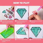 Labeol Diamond Art Kits for Kids Boys and Girls Ages 6-8-10-12 Easy to DIY - Image 2