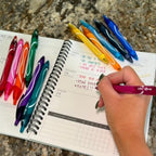 BIC Gelocity Quick Dry Ocean Themed Gel Pens, Medium Point, 8-Count -Pen Set - Image 11