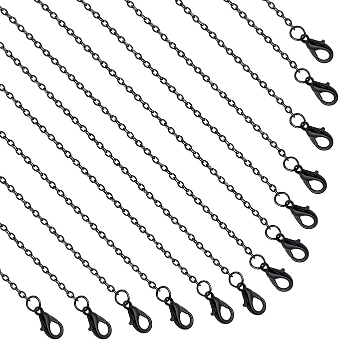 Lemonkey 24 Pack Necklace Chains Bulk by Lemonkey