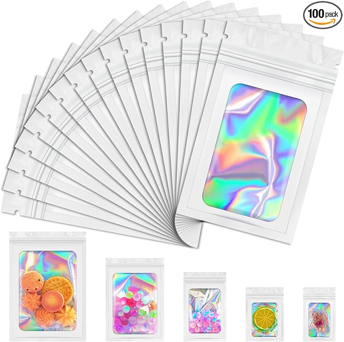 JETMORE Mylar Bags, Small Business Packaging Supplies, Resealable Bags by Jetmore