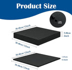 2Pcs 12"x12"x2" & 2Pcs 12"x12"x0.4" Pick and Pluck Foam Gun Case Foam | 2 Sizes - Image 2