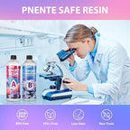 Pnente Crystal Clear Epoxy Resin Kit, 32oz Professional Self-Leveling No-Bubble - Image 6