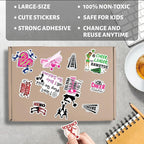Cheerleading Motivational Quote Stickers Pack 50Pcs Vinyl Waterproof Sticker Set - Image 4