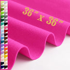 Large Felt Fabric Sheet 36 x 36 Inch, 1.6mm Thick | Soft nonwoven felt by MIGLORIA