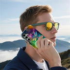 for Samsung Galaxy S25 Plus Case, Dragonfly Dandelion Colorful Pattern Glossy 2 - Image 7